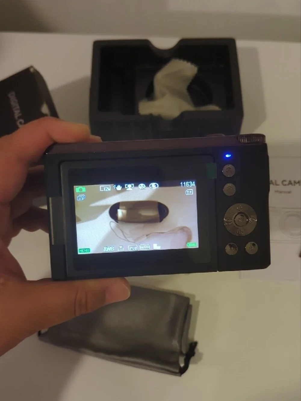 4K Digital Camera – Black Kids Toy Camera